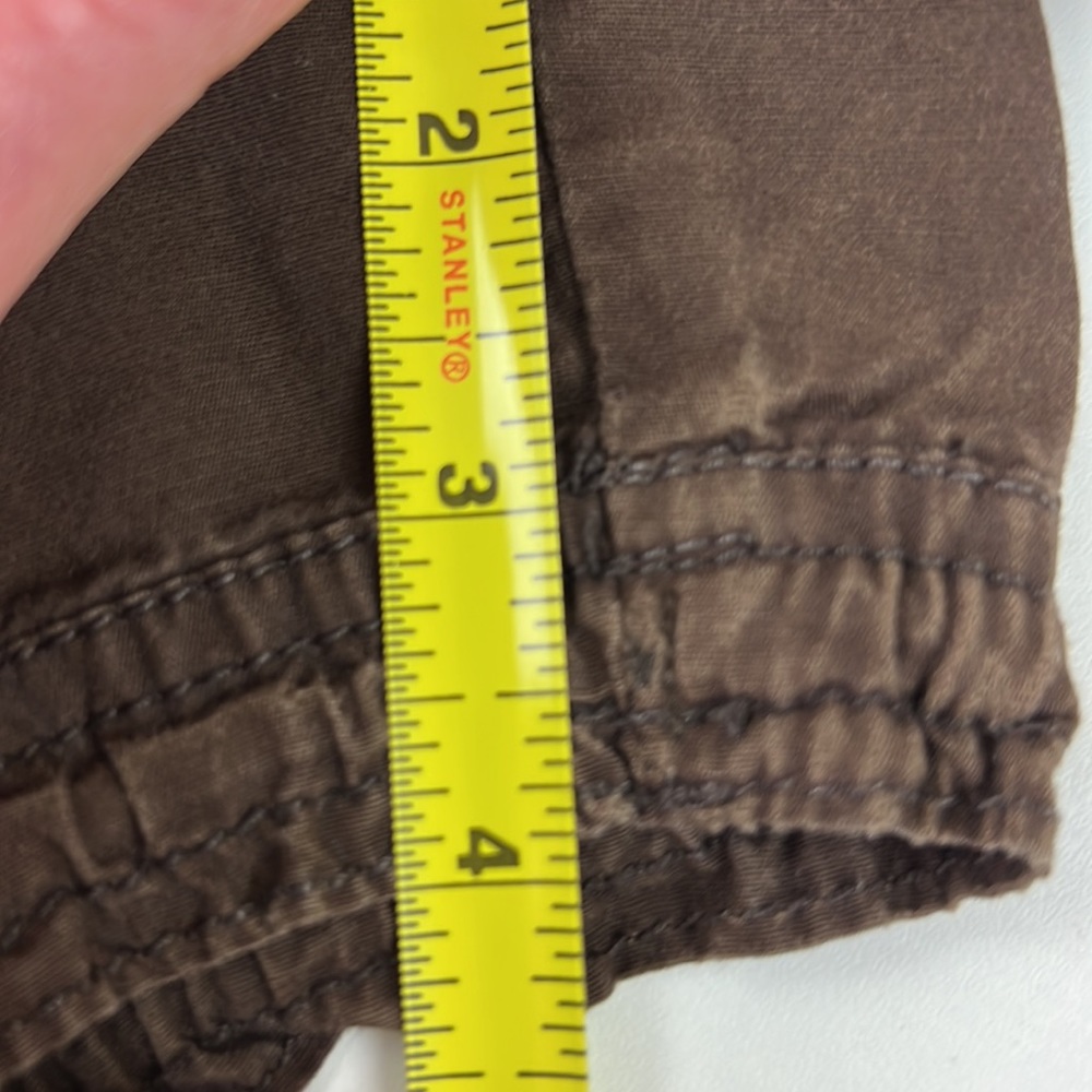 Sunset Surf Co Brown Pleated Shorts - Picture 10 of 11